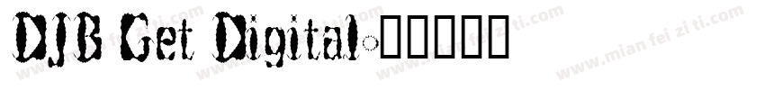 DJB Get Digital字体转换
